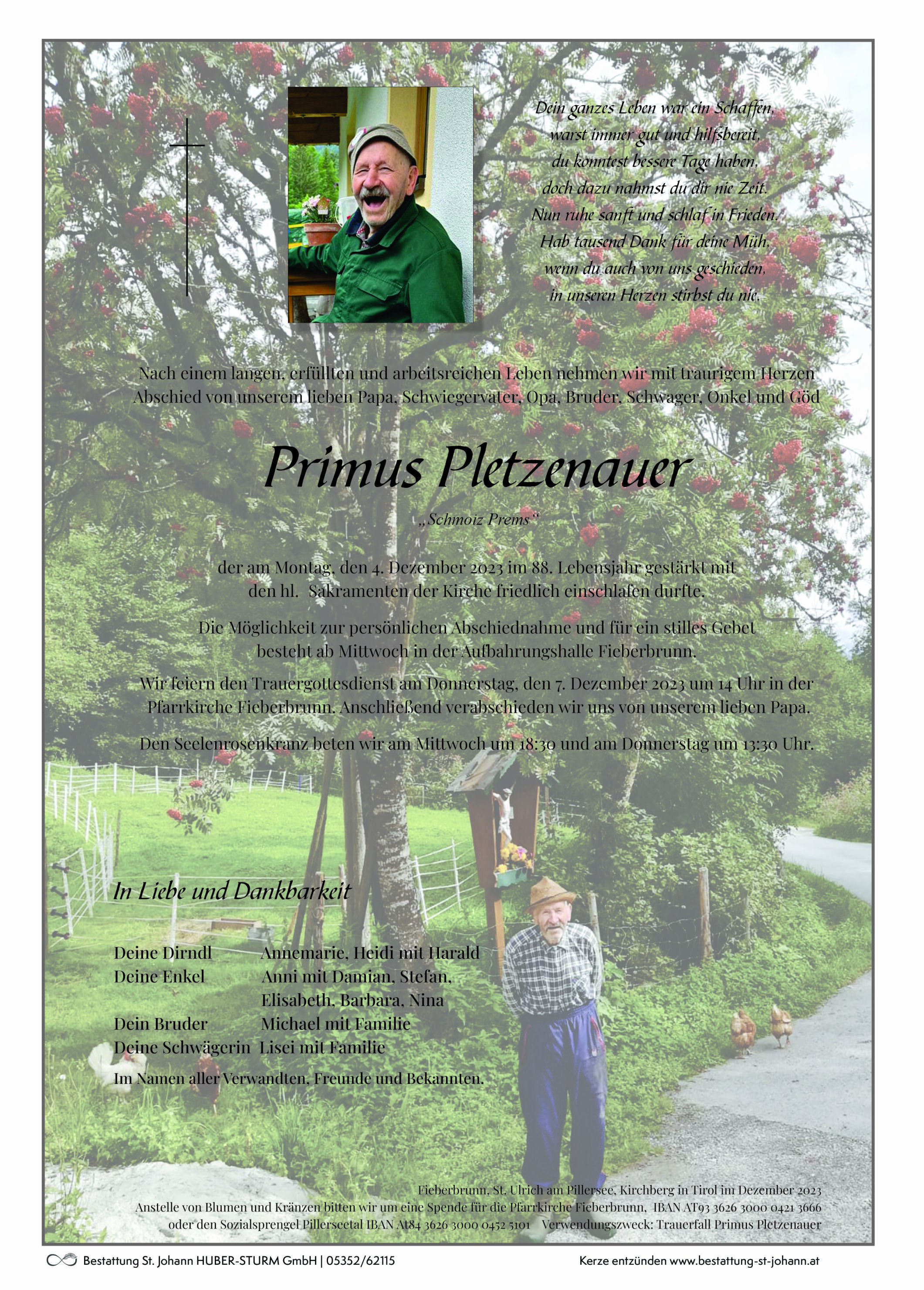 Primus Pletzenauer